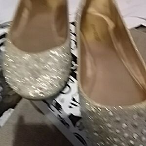 Sparkling GoldWomen's Ballet Flats